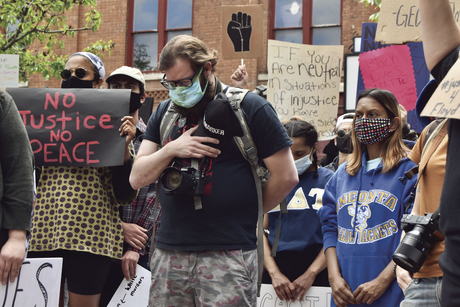 Hundreds attend 'Justice for George Floyd' rally in Oneonta